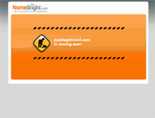 Tablet Screenshot of montagetravel.com